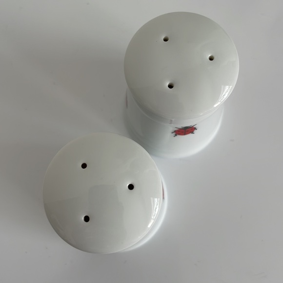 Kafer Munich Ceramic Ladybug Salt And Pepper Shakers - Picture 2 of 6